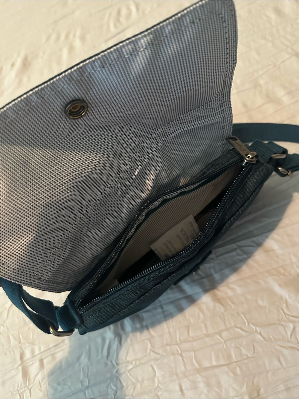 Carhartt Dark Teal Crossbody Shoulder Bag - Picture 3 of 7